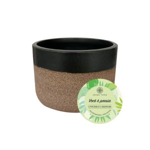 Vela Aromática Citronela e Andiroba - Cerâmica